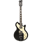 Italia Mondial Sportster Electric Guitar - Black
