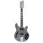 Italia Rimini 12-string Electric Guitar - Grey Pearloid
