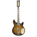 Italia Rimini 6-string Electric Guitar - Tobacco Sunburst