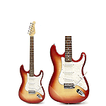 Darling Divas Electric Guitar - Red Hot Chili