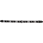 Fender® 2" Monogrammed Strap - Black, Light Grey & Dark Grey