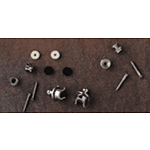 Fender® Straplock w/button (pair)