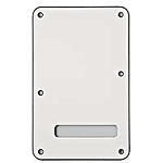 Fender® Stratocaster® 3-Ply Back Plate - White