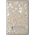 Fender® Stratocaster® 4-Ply Backplate - White Moto
