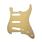 Fender® Standard Stratocaster® Pickguard - Gold