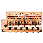 Fender® Vintage Tremolo Bridge Assembly for Left Handed American Vintage Stratocasters - Gold