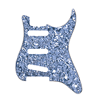 Fender® Standard Stratocaster® Pickguard - Black Pearl
