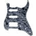 Fender® Standard Stratocaster® Pickguard - Black Pearl - For 1 Humbucker, 2 Single-Coil Pickups