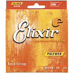 Elixir Banjo Strings with Original Polyweb Coating - Medium