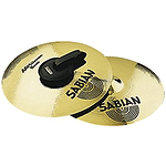 Sabian AA Marching Band 16" Cymbals, Pair, Brilliant