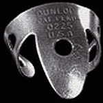 Dunlop Nickel Silver Metal Fingerpicks - .025in., tube of 20 picks
