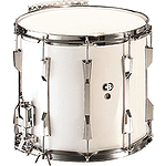 CB Percussion 3662 Tournament Series 12" x 14" White Marching Snare Drum