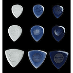 Dunlop Stubby Picks - 3.0mm Dark Purple, bag of 24