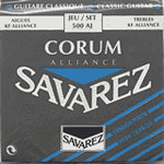 Savarez 500AJ Corum Classical Nylon Guitar Strings - High Tension, 3 Sets