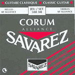 Savarez 500AR Corum Classical Nylon Guitar Strings - Standard tension, 3 Sets