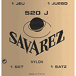 Savarez 520J Yellow Card Classical Nylon Guitar Strings - Very High Tension, 3 Sets