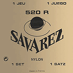 Savarez 520R Red Card Classical Nylon Guitar Strings - High Tension, 3 Sets