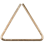 Sabian Hand Hammered B8 Bronze Triangle, 10"