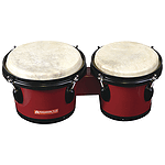 Percussion Plus Tunable Bongos - Red