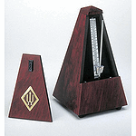 Wittner Wood Case Metronome w/ Bell and Cover - Mahogany