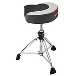 Gibraltar 2-Tone Saddle Throne - Grey/Light Grey