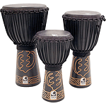 Toca ABMD-10 Synergy Black Mamba 10" African Djembe