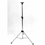 Adam Adjustable Speaker Stand, 100 lb. capacity - Black