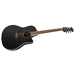 Applause AE128 Super Shallow Acoustic-Electric Guitar Black