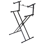 Adam Double-support X-type Keyboard Stand - 2-tier