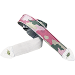 Alexis Pink Camouflage Guitar Strap