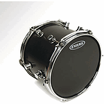 Evans ONYX 2-ply Matte Black Tom Drum Batter Head - 6"