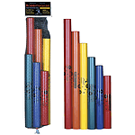 Boomwhackers Musical Tubes - C Major Pentatonic Scale, set of 6