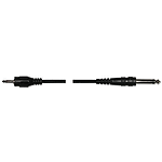 Hosa CMP310 Audio Cable, 1/8" TS Male-1/4" TS Male, 10' Long