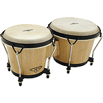 Latin Percussion Traditional Bongos - Light Wood Finish