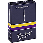 Vandoren Traditional Bb Clarinet Reeds (thickness: 2) - box of 10