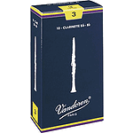 Vandoren Traditional Bb Clarinet Reeds (thickness: 3) - box of 10