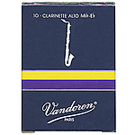 Vandoren Traditional Alto Clarinet Reeds (thickness: 3) - box of 10