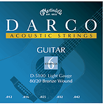 Darco Bronze Acoustic Guitar Strings - Light, 3 Sets