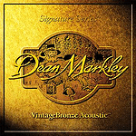 Dean Markley Vintage Bronze Acoustic Guitar Strings - Tr. Light, 3 Sets