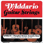 D'Addario 4-string Acoustic Bass Strings - 1 set