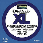 D'Addario XL Electric Guitar Strings - Blues/Jazz/Rock, Environmental Packaging - Box of 10 sets