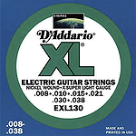 D'Addario XL Electric Guitar Strings - Extra Super Light, Environmental Packaging - 3 sets of strings
