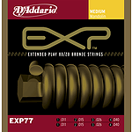 D'Addario EXP Coated Phosphor Bronze Round Wound Mandolin Strings - Medium