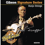 Gibson Earl Scruggs 5-string Banjo Strings - Medium - 3 sets of strings