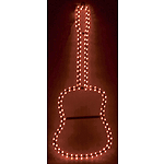 MBT Decorative Window Light - Blue Guitar (36")