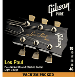 Gibson Les Paul Electric Guitar Strings - Light, 3 Sets