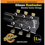 Gibson Humbucker Electric Guitar Strings - Medium Light, 3 Sets