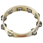 Percussion Plus Tambourine - 10" double row, headless