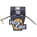 Hot Line 12-inch Patch Cable - 1 Straight, 1 Right-angle plug