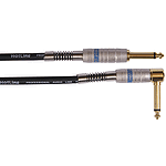 Hot Line 20' Guitar Cable - 1 Straight, 1 Right-angle Plug